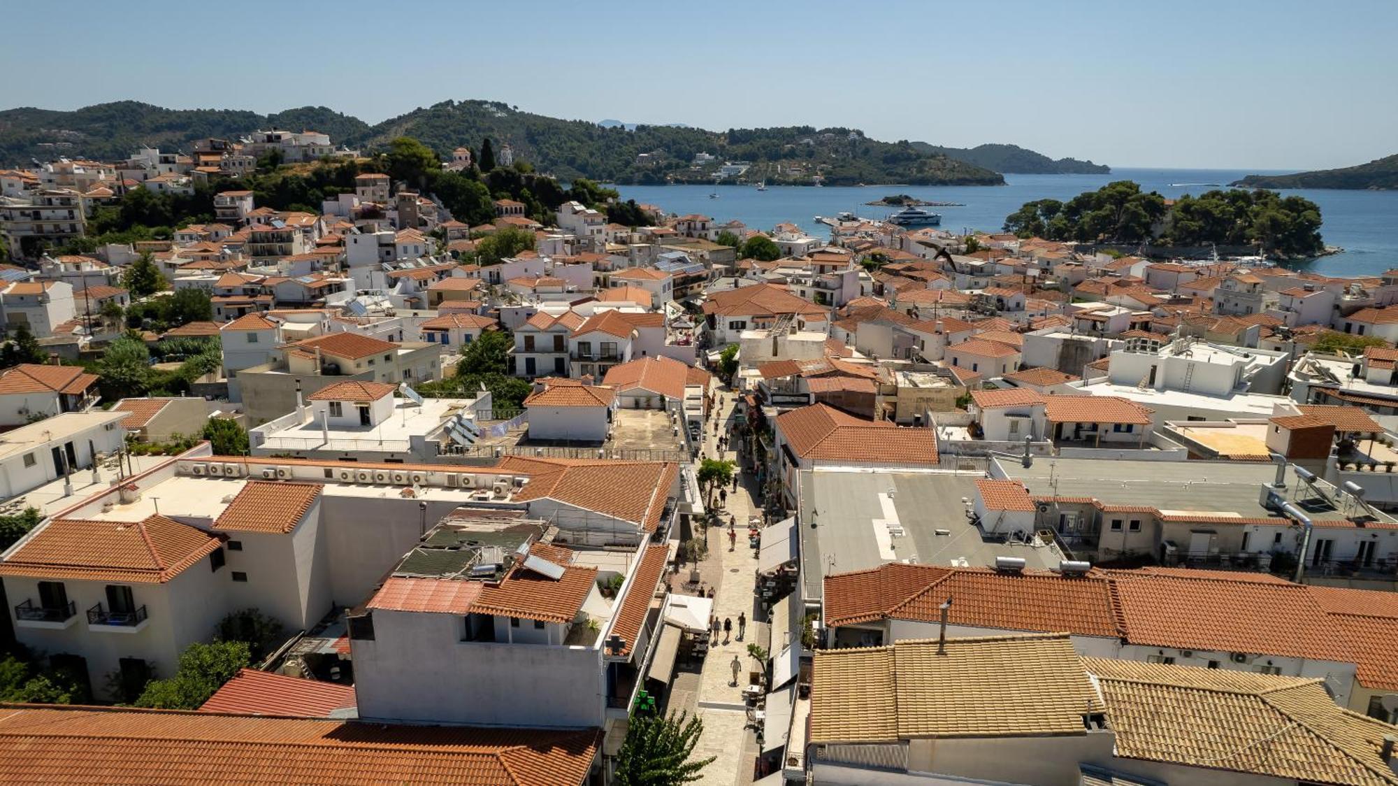 Ocean 11 Hotel Skiathos-stad Buitenkant foto